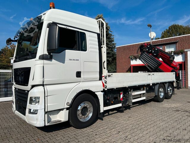 Żuraw samochodowy MAN 26.500 TGX HMF 4020 6x Hydrl.+4 JIB Bj 2021 Kran