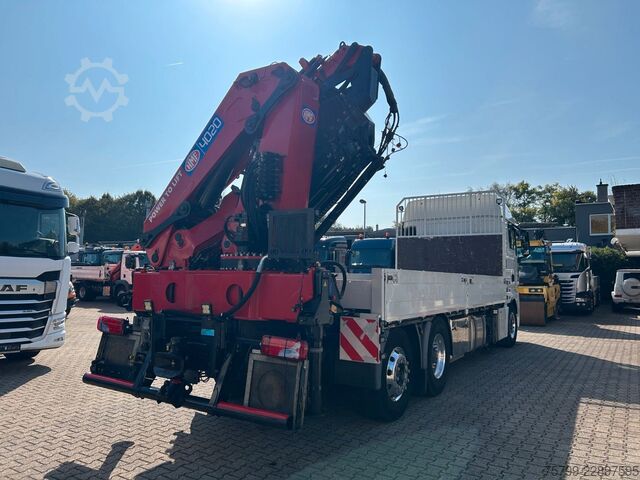 Żuraw samochodowy MAN 26.500 TGX HMF 4020 6x Hydrl.+4 JIB Bj 2021 Kran