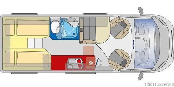 Kamper PÖSSL Summit 640 Citroen 140PS Lithium Solar Premium