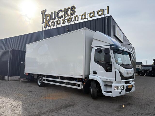 Gesloten bak Iveco 120E 210 + LOADLIFT
