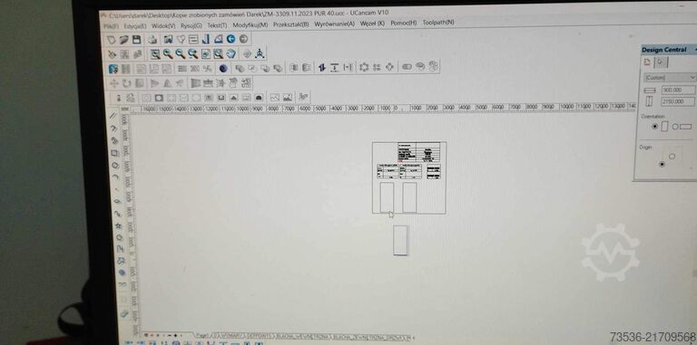 CNC glodalni ploter Sarnox CNC-1325 5,5 kW