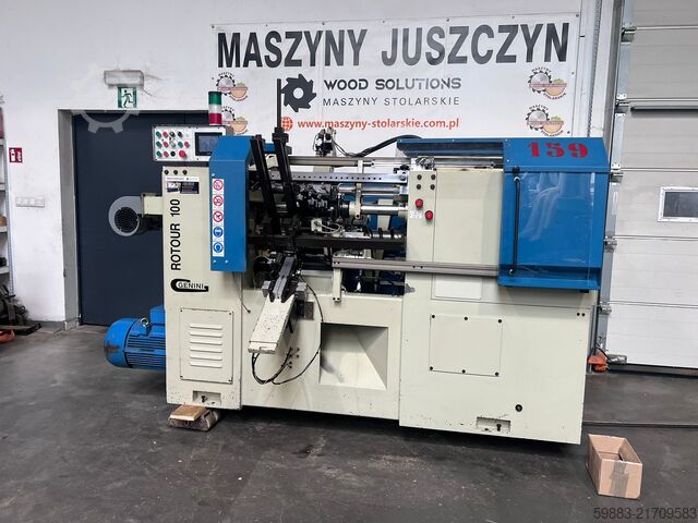 Woodturning machine / lathe Genini ROTOUR 100 CE