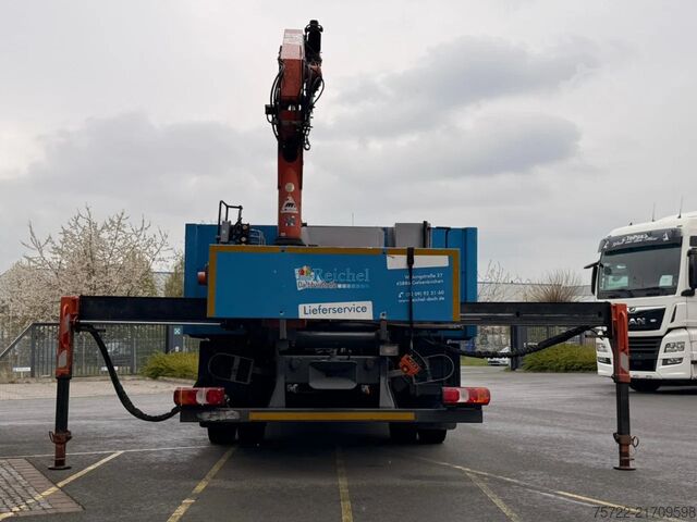 Ladepritsche Mercedes-Benz Atego 1223 4x2 Pritsche mit Heckladekran ATLAS