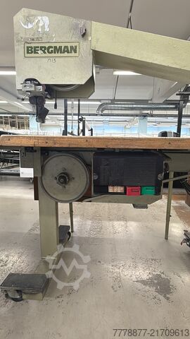 Linie industrială de așezare și tăiere a materialelor textile Bergman&Johansson 420 Band 4200