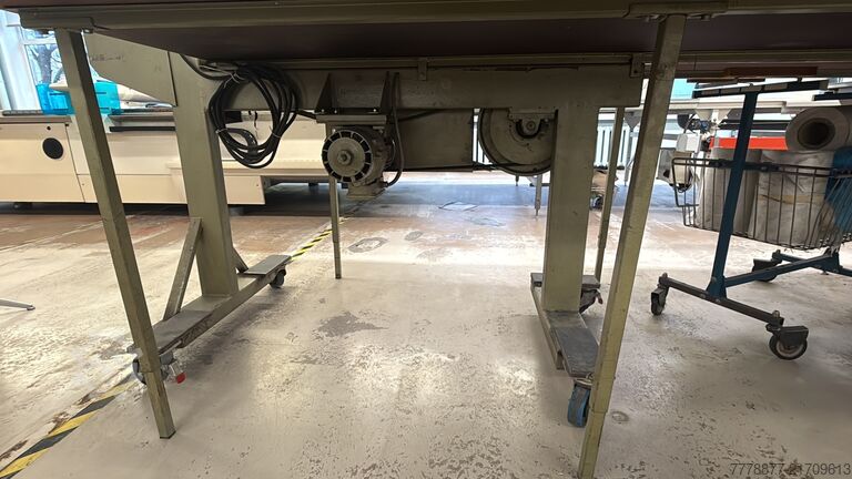 Linie industrială de așezare și tăiere a materialelor textile Bergman&Johansson 420 Band 4200