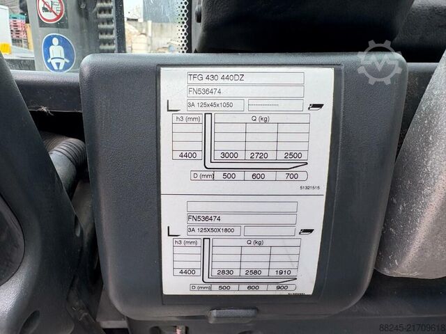 VS-22837 LPG Gabelstapler Jungheinrich TFG 430 JUNGHEINRICH TFG 430 GE180-440DZ