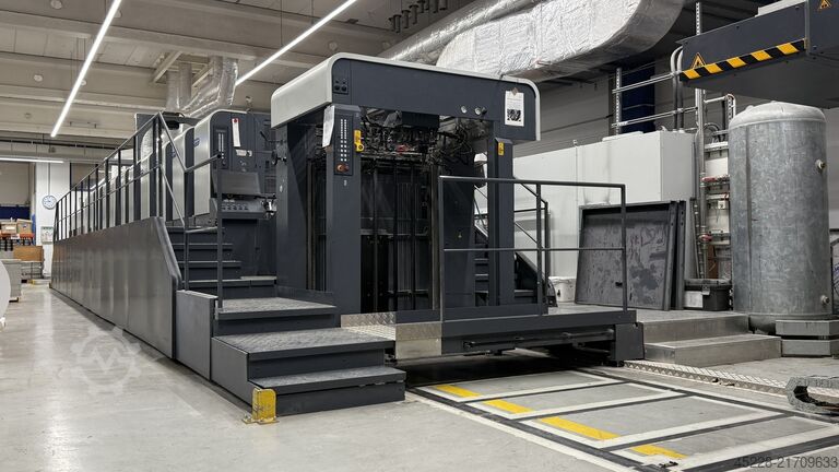 ÍVES OFSZET NYOMDAGÉP Man Roland R 707 LTTLV UV Evolution + Mabeg RS 104