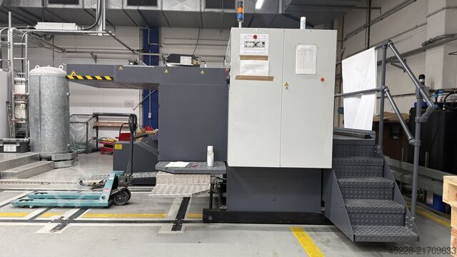 OFFSETOWA MASZYNA DRUKARSKA Z PODAWANIEM ARKUSZY Man Roland R 707 LTTLV UV Evolution + Mabeg RS 104