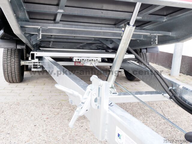 Aanhangwagen voor zwaar materieel Hapert INDIGO HT2 3500kg 455x200x30cm Parabel