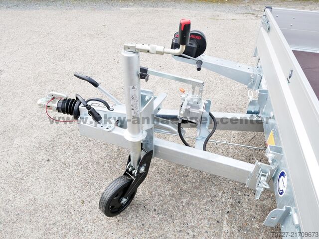 Aanhangwagen voor zwaar materieel Hapert INDIGO HT2 3500kg 455x200x30cm Parabel