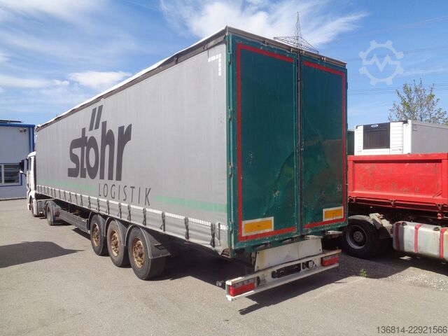 Semi-remorque bâchée  SAPL 24 LTN 385/65 R 22,5