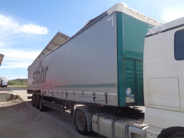 Semi-remorque bâchée  SAPL 24 LTN 385/65 R 22,5