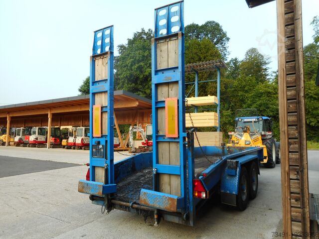 Přívěs s nízkým nakladačem Humer TT13.6 Tandemtieflader