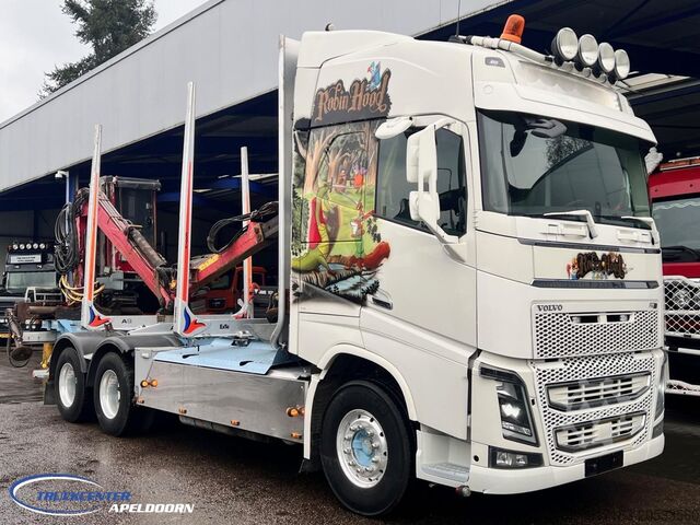 Houtvoertuig Volvo FH 750 Loglift, 6x4, Dynamic steering, Globetro...