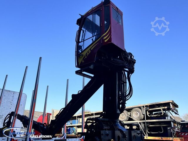 Holztransporter Scania R650 V8 NGS 6x4, Retarder, Jonsered Houtkraan