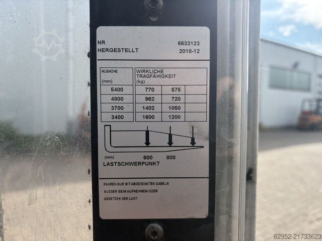 Manuel istifleyici Toyota SWE 160