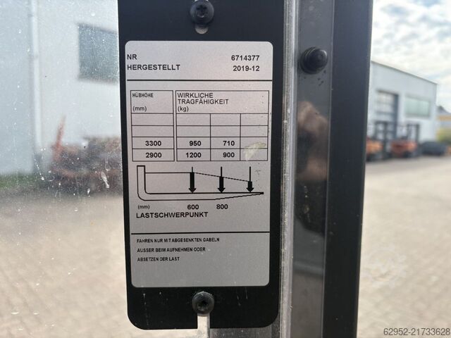 Manuel istifleyici Toyota SWE 120 / Akku 97%