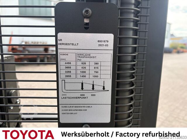 Manuel istifleyici Toyota SWE 140 / Akku 100%