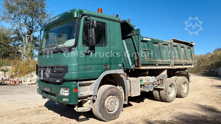 Kiepwagen MERCEDES-BENZ Actros 3348 / 6X6 ALLRAD/Full Steel/ EPS 3 Pedal