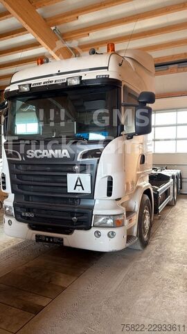 Haakarm vrachtwagen SCANIA R500 V8 / Manual / TOP ZUSTAND / German