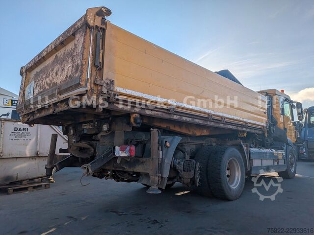 Driezijdige kipper MAN TGS 26.440 / 6X4 / Manual / Hiab Kran 288