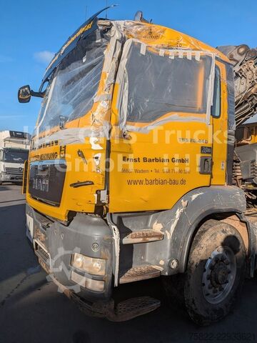 Kiepwagen MAN TGS 26.440 / 6X4 / Manual / Hiab Kran 288