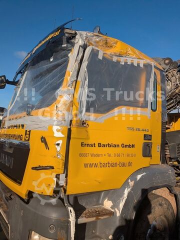 Kiepwagen MAN TGS 26.440 / 6X4 / Manual / Hiab Kran 288