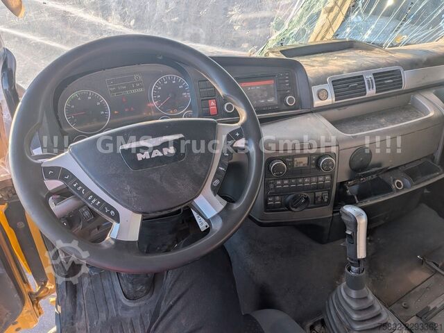 Kiepwagen MAN TGS 26.440 / 6X4 / Manual / Hiab Kran 288