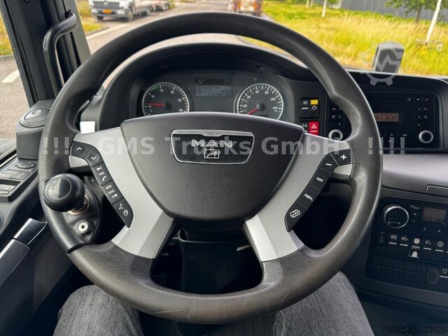 Kiepwagen MAN TGS 33.480 / 6X4 / Mei BORDM /25m Kran Palfinger