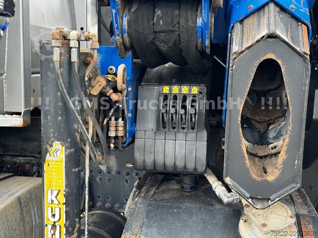 Driezijdige kipper MAN TGS 33.480 / 6X4 / Mei BORDM /25m Kran Palfinger