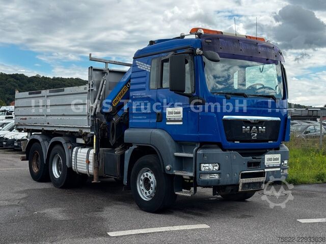 Autolaadkraan MAN TGS 33.480 / 6X4 / Mei BORDM /25m Kran Palfinger
