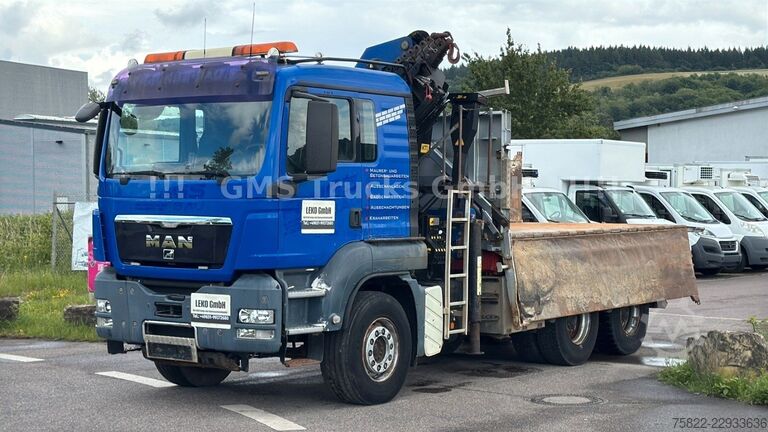 Autolaadkraan MAN TGS 33.480 / 6X4 / Mei BORDM /25m Kran Palfinger