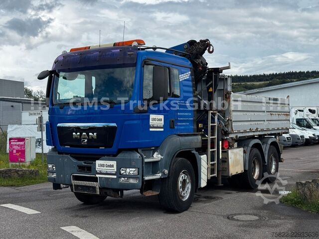 Autolaadkraan MAN TGS 33.480 / 6X4 / Mei BORDM /25m Kran Palfinger