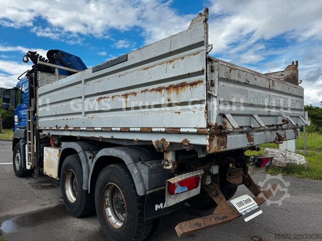 Autolaadkraan MAN TGS 33.480 / 6X4 / Mei BORDM /25m Kran Palfinger