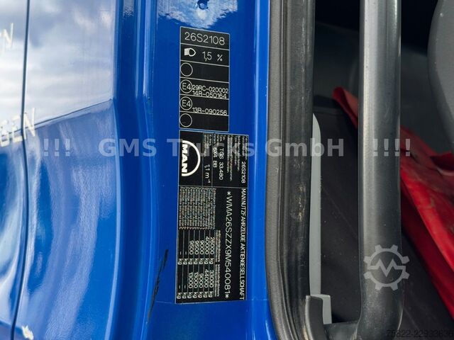 Autolaadkraan MAN TGS 33.480 / 6X4 / Mei BORDM /25m Kran Palfinger