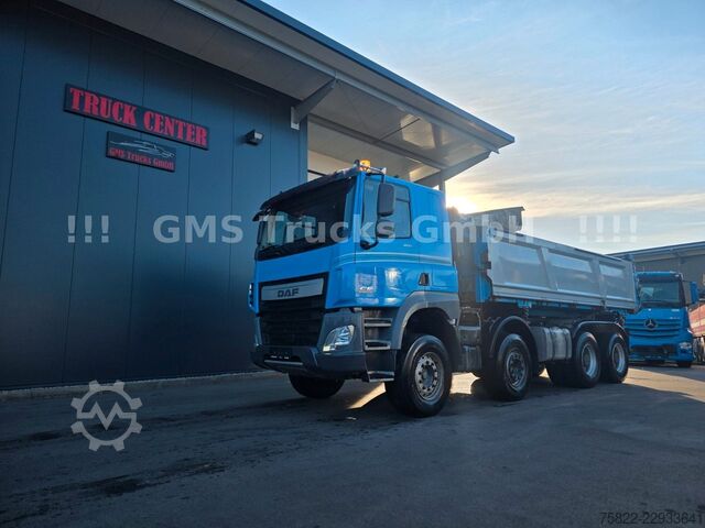 Kiepwagen DAF CF 460 / 8X4 / BORDMATIK / Ret / Plane