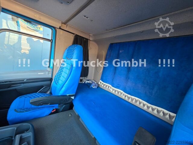 Three-sided tipper truck DAF CF 460 / 8X4 / BORDMATIK / Ret / Plane