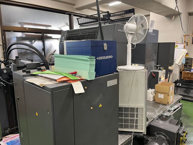 Presse d'impression offset Heidelberg Sm 74 2 color