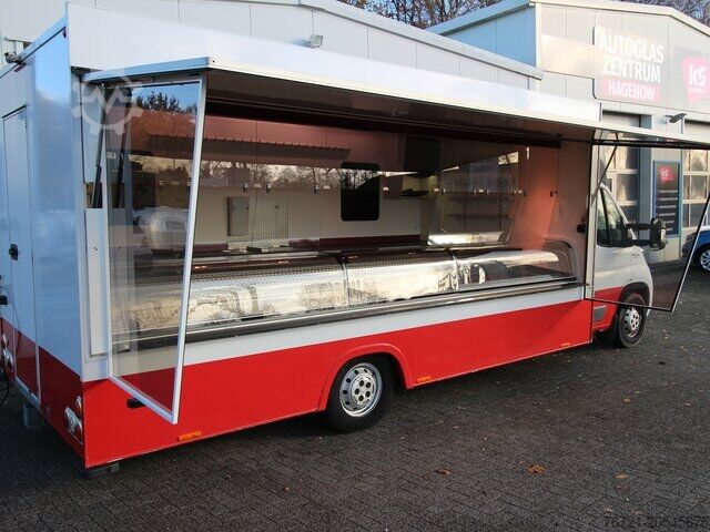 Prilagođeni kombi Fiat Ducato Verkaufsfahrzeug SEICO Fleischer-Metzger