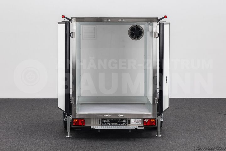 Køletrailer Andere BAUMANN ER 2.5 FREEZE | GRAU | 2X RÄUME 250X150X180CM 1500KG TIEFKÜHLANHÄNGER