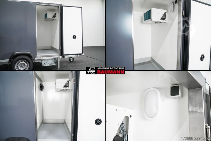 Køletrailer Andere BAUMANN ER 2.5 FREEZE | GRAU | 2X RÄUME 250X150X180CM 1500KG TIEFKÜHLANHÄNGER