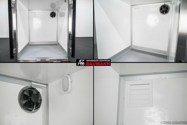 Køletrailer Andere BAUMANN ER 2.5 FREEZE | GRAU | 2X RÄUME 250X150X180CM 1500KG TIEFKÜHLANHÄNGER