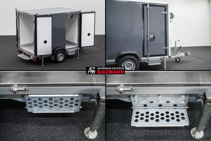 Køletrailer Andere BAUMANN ER 2.5 FREEZE | GRAU | 2X RÄUME 250X150X180CM 1500KG TIEFKÜHLANHÄNGER