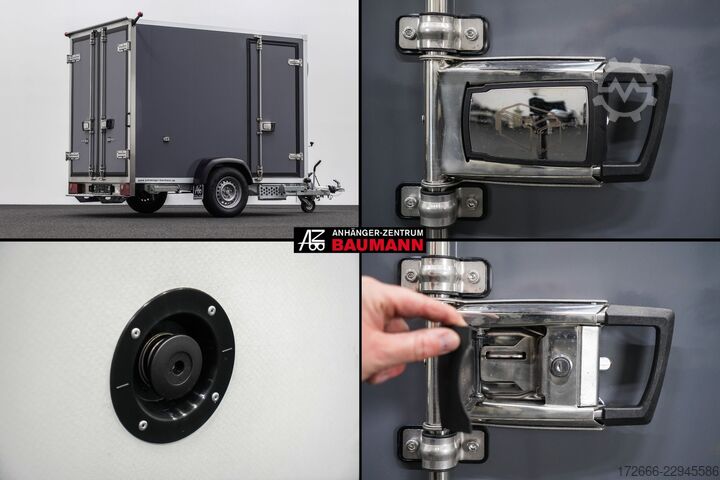 Køletrailer Andere BAUMANN ER 2.5 FREEZE | GRAU | 2X RÄUME 250X150X180CM 1500KG TIEFKÜHLANHÄNGER