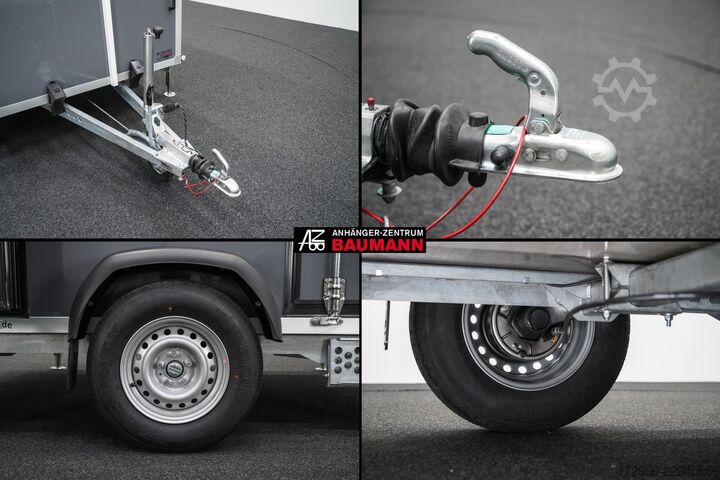 Køletrailer Andere BAUMANN ER 2.5 FREEZE | GRAU | 2X RÄUME 250X150X180CM 1500KG TIEFKÜHLANHÄNGER