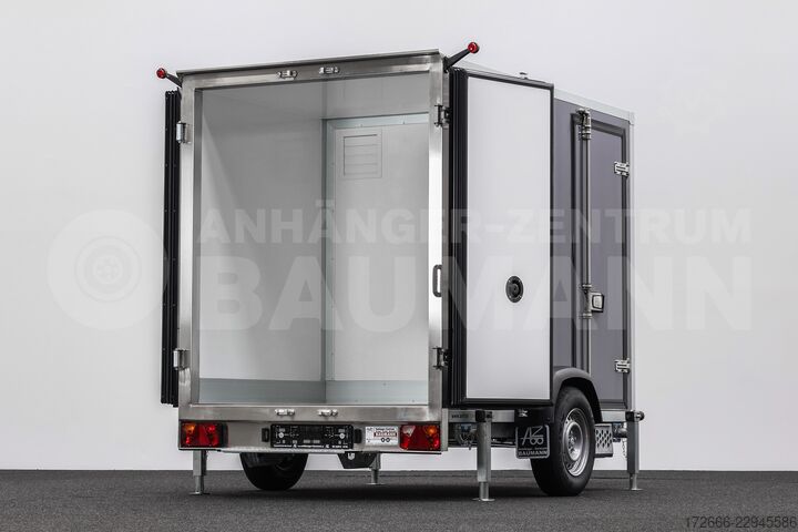 Køletrailer Andere BAUMANN ER 2.5 FREEZE | GRAU | 2X RÄUME 250X150X180CM 1500KG TIEFKÜHLANHÄNGER