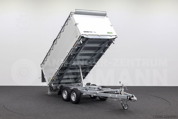 Trevejs-tipvogn Unsinn UDK-B 3617-35-14 366X175X120CM 3500KG BRENNHOLZANHÄNGER