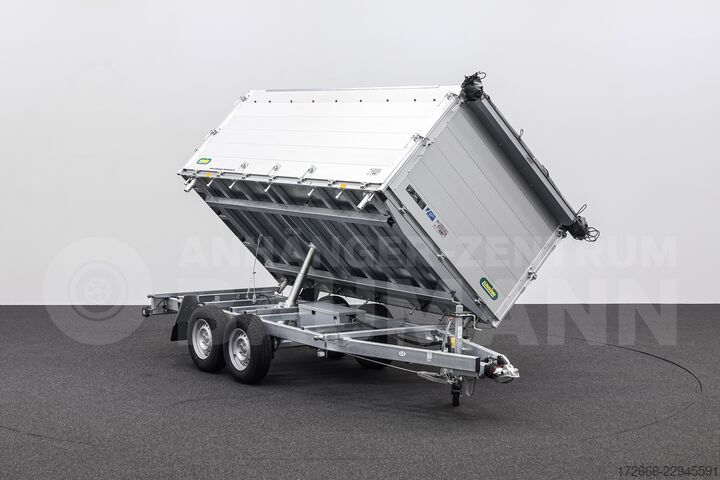 Trevejs-tipvogn Unsinn UDK-B 3617-35-14 366X175X120CM 3500KG BRENNHOLZANHÄNGER