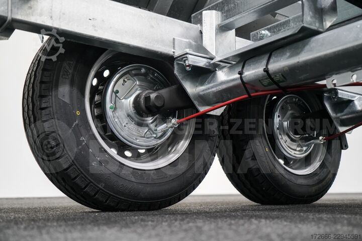 Trevejs-tipvogn Unsinn UDK-B 3617-35-14 366X175X120CM 3500KG BRENNHOLZANHÄNGER