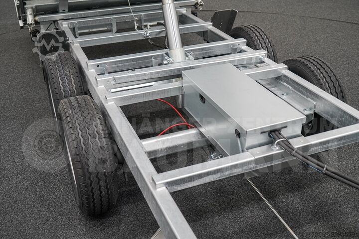 Trevejs-tipvogn Unsinn UDK-B 3617-35-14 366X175X120CM 3500KG BRENNHOLZANHÄNGER